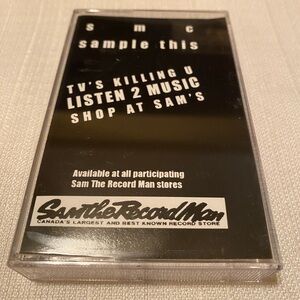 Vintage Sam the Record Man SMC ‘Sample This’ College Sampler Cassette